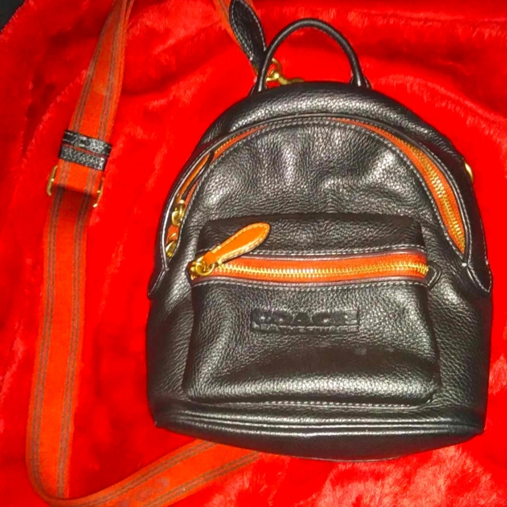 Coach charter mini backpack purse